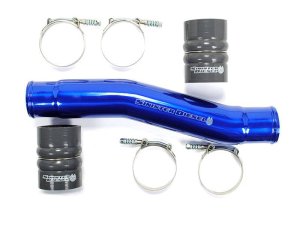 Ram 3500 Intercooler Pipe Kit - Sinister Diesel - Hot Side Charge Pipe - Sinister Blue High Gloss - `10-`12